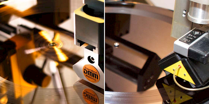 DMM and lacquer vinyl lathes